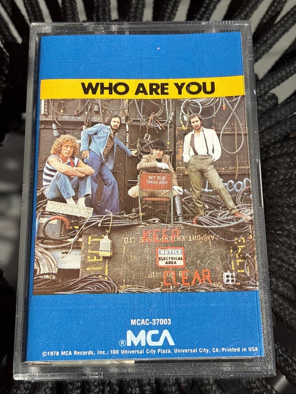 The Who Who Are You (Cassette) RARE 1978 Version MCA Records Vintage No UPC